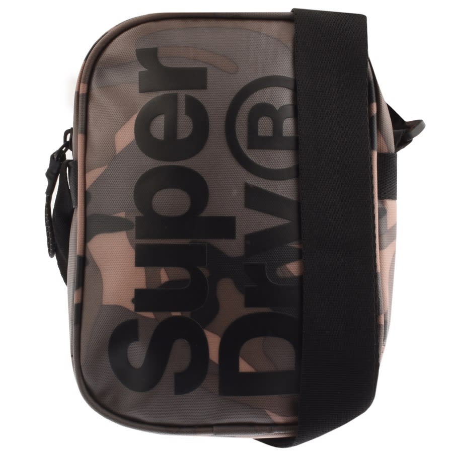 Alternative Image for ProductSuperdry Logo Camouflage Shoulder Bag Khaki1